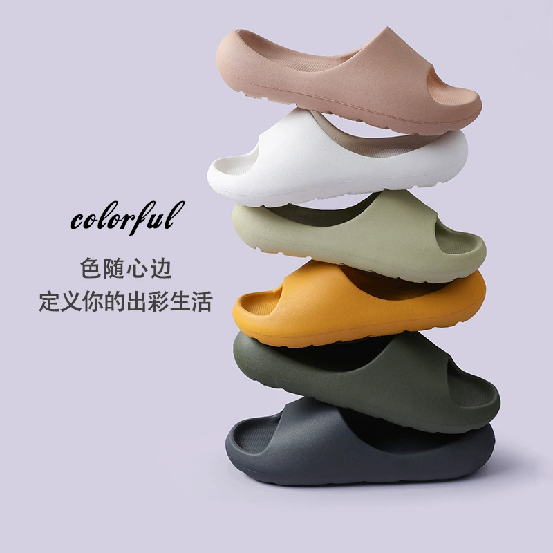 Космические тапочки на воздушной подушке, женские новые летние Нескользящие уличные тапочки с навозом из манго на толстой подошве для ванной комнаты оптом