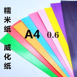 0.6 Edible Glutinous Rice Paper Photo Candy Starry Sky Lollipop Colorful Wafer Paper