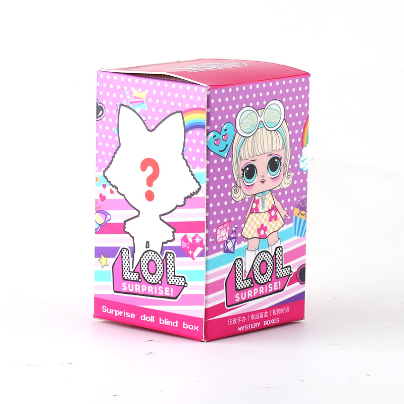 아름다운 소녀 블라인드 box-6CM * 6CM * 10CM (종이)
