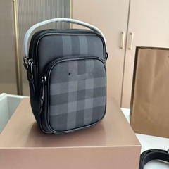 チェック柄カメラバッグクロスボーダーメンズメッセンジャーバッグ大容量カジュアルショルダーバッグメンズバッグ