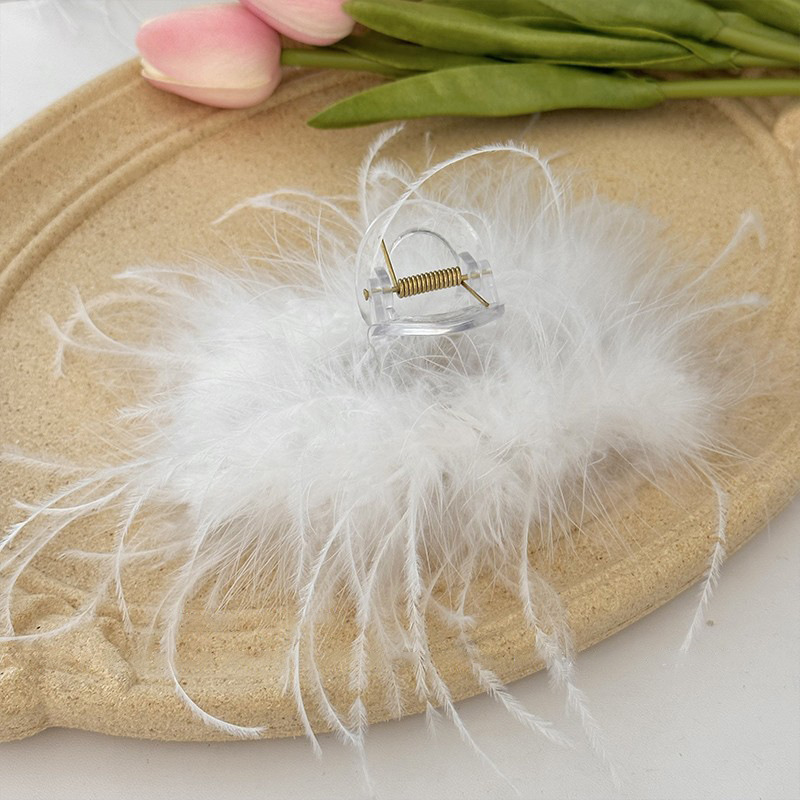 Clip de plumas super inmortal gran tamaño de alta sensación de cabello, clip de cabello de tiburón, clip de cabello negro al por mayor