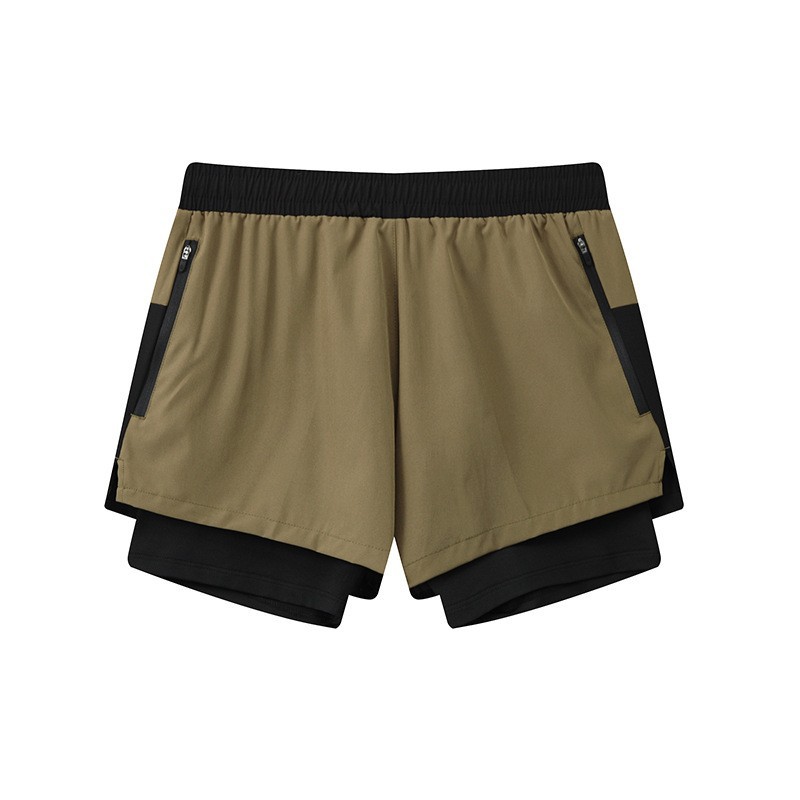 Pantalones cortos deportivos casuales de secado rápido para hombres verano Delgado forrado maratón pista y campo de tres puntos corriendo fitness pantalones de baloncesto