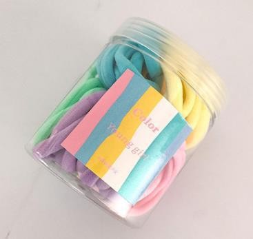 Alto elástico grueso banda de pelo sin costuras cuerda de pelo lazo femenino banda de goma coreano simple tocado accesorios para el cabello cuerda de pelo cubierta de cuero