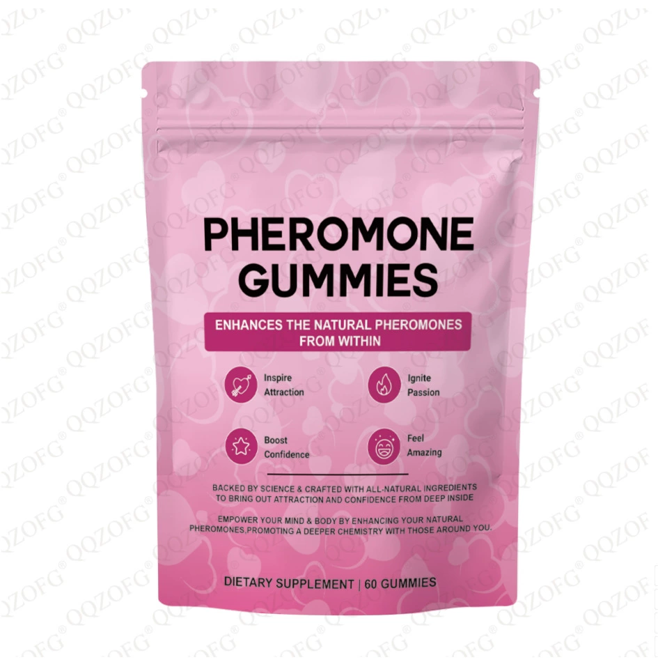 Amazon TK 60 энергетические жевательные конфеты с феромонами PHEROMONE GUMMIES, прямые продажи от производителя, возможность кастомизации