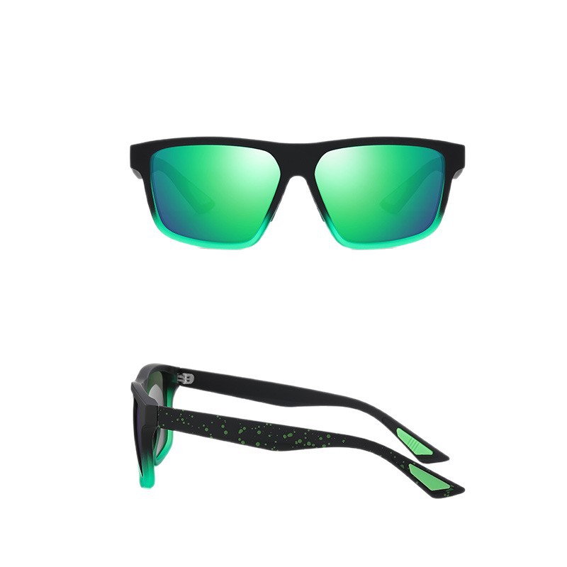 Gafas de sol polarizadas para hombre de nuevo estilo S11109 Gafas de sol de caja cuadrada de colores de moda TR Gafas de sol de protección solar para exteriores