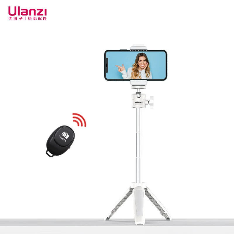Мини-штатив Ulanzi MT-08 — настольный/выдвижной штатив для телефона, компактный чёрный