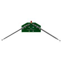 新款FM调频航空卫星云图正V羊角拉杆天线 V-dipole antenna