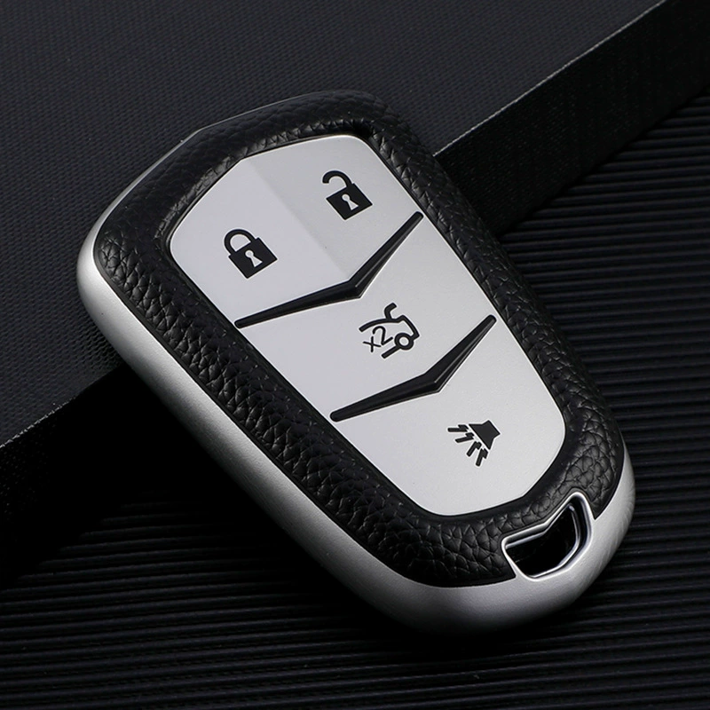 Чехол для ключей от автомобиля Cadillac подходит для кожаного чехла для ключей XT5/XTS/ct6/ATSL/XT6