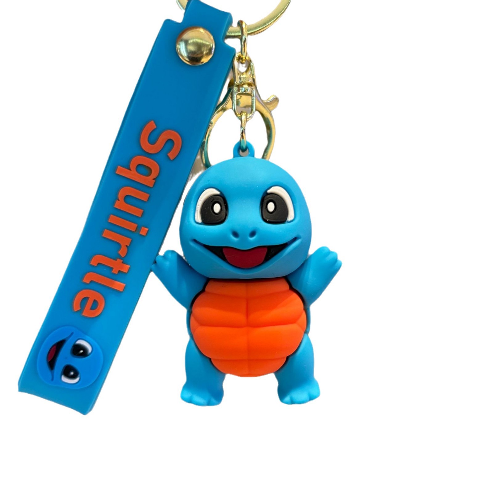 Caricatura Jenny tortuga llavero muñeca PVC goteo adorable colgante llavero pequeño accesorio de regalo