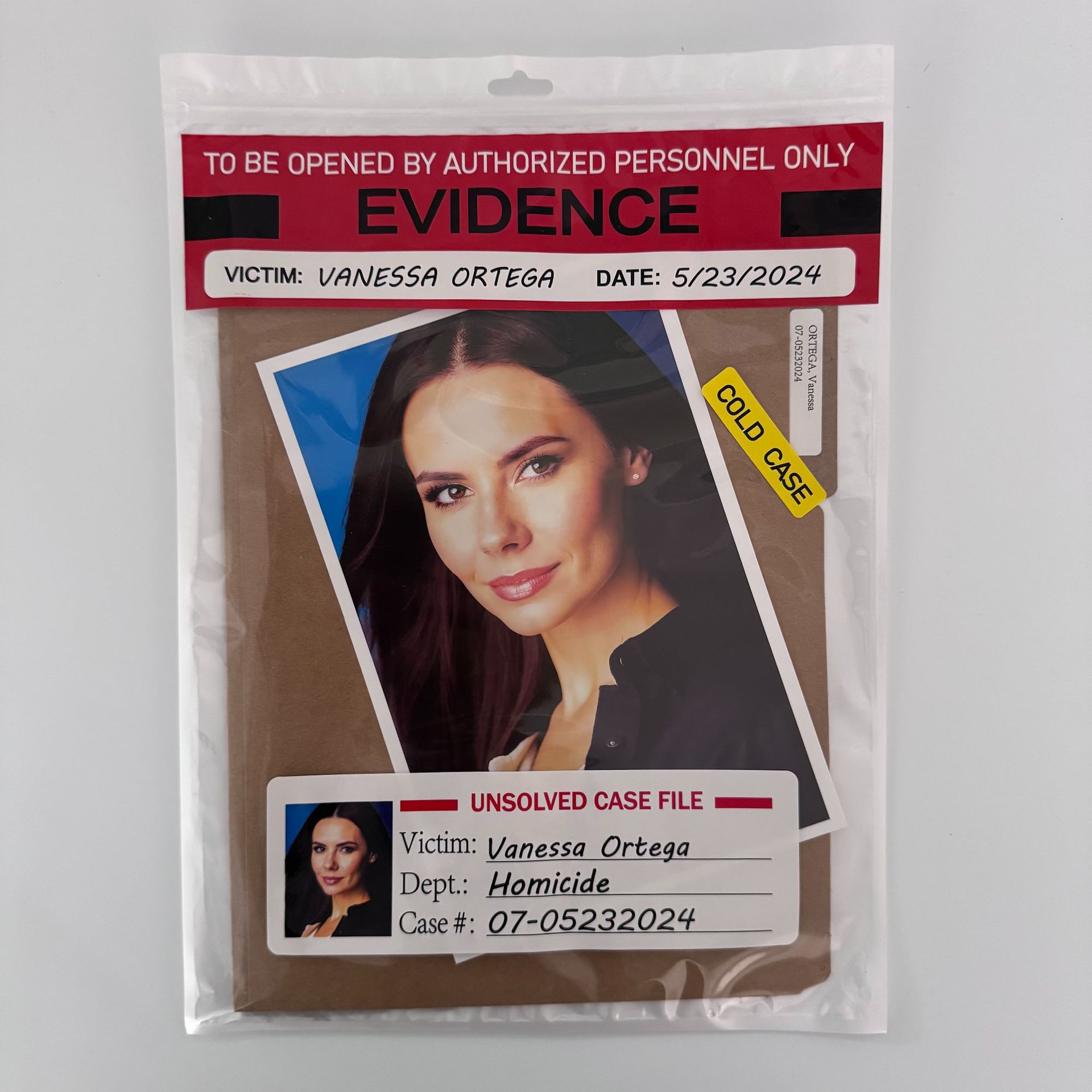 Cold Case Unsolved Archives Script Vanessa Ortega Puzzle Game Can You...