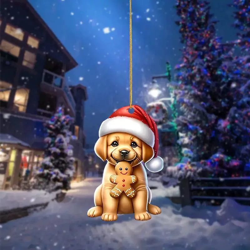 Акриловые украшения подвески Идеальные автомобильные аксессуары и украшения елки