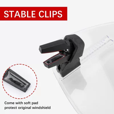 Universal Modified and Heightened: Motorcycle front windshield