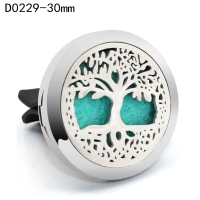 Essential Oil Clip Car Clip, Perfplant seat - zinc-alloy-30mm-d0229