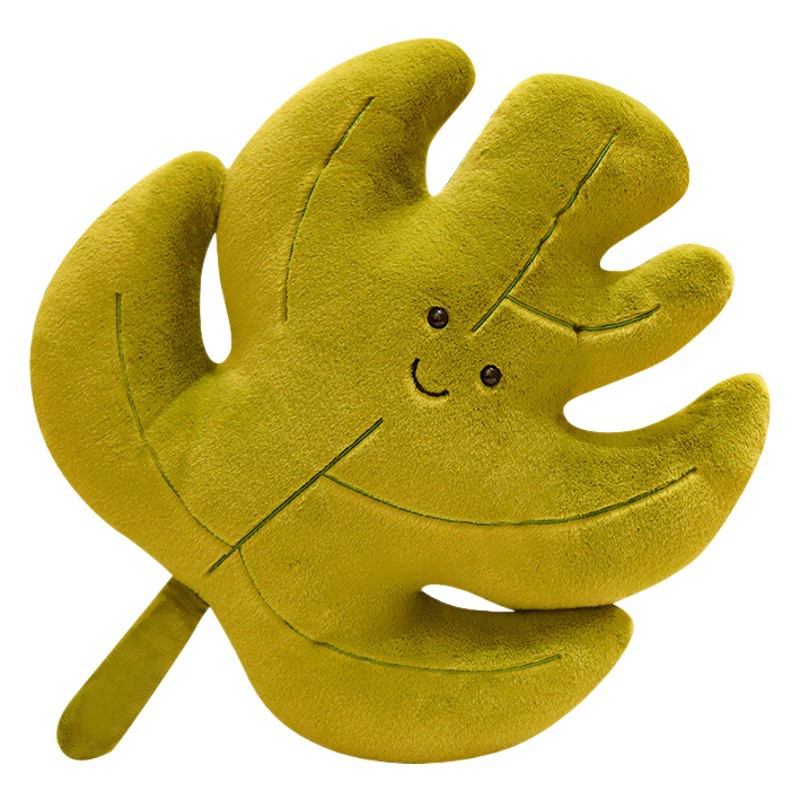 Трансграничная подушка из искусственных листьев домашняя детская спальня декоративная подушка для сна кленовый лист диван подушка для стула