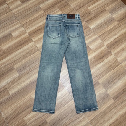 Ck Spring and Summer Trendy Brand Jeans Slim Fit Retro Light Luxury Printed Men's Casual Straight Pants Ck Spring and Summer Trendy Brand Jeans Slim Fit Retro Light Luxury Printed Men's Casual Straight Pants