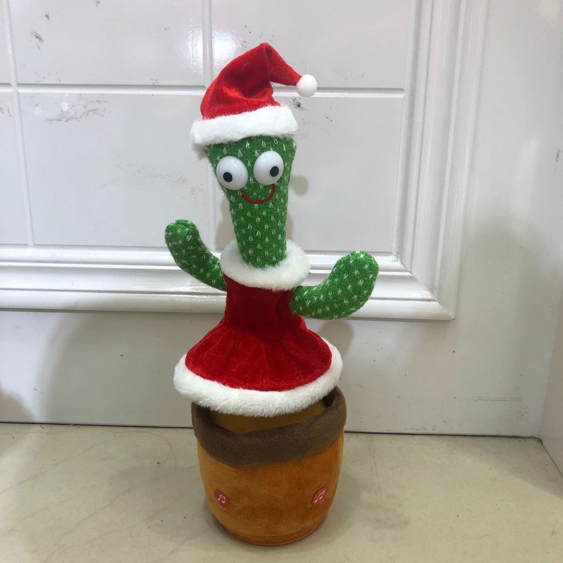Bailando cactus cantando habla danzando juguetes de peluche Twist Gans regalo de cumpleaños para niños juguetes al por mayor