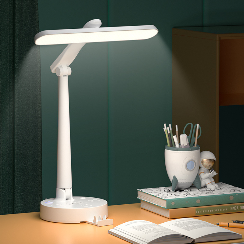 Luz de lectura LED para estudiantes de estudio especial socket plegable mesa giratoria luz de cabezal de cama