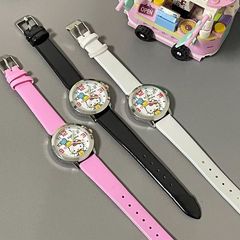 New Kids' Glow-in-the-Dark Watch Cute Cartoon Student Watch Summer Versatile Quartz Strap Watch