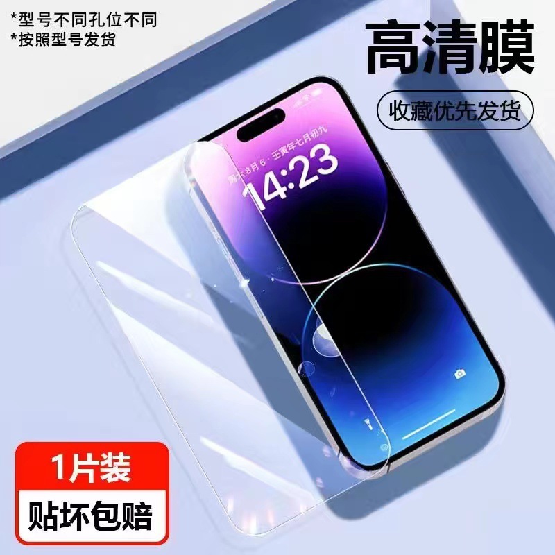 Suitable for Apple 16 Dust-Free Tempered Film Warehouse Dust Removal Small White Lazy Film Box 13Promax Series Plus