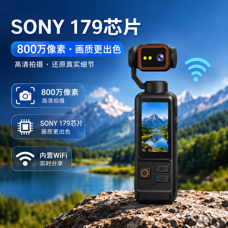 Mini Handheld Action Camera Sony 179 Chip 8 Megapixel Travel Recording Pocket Camera Factory Mini Handheld Action Camera Sony 179 Chip 8 Megapixel Travel Recording Pocket Camera Factory