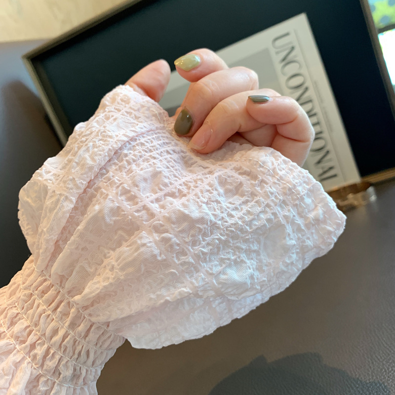 Summer shiffon sleeves