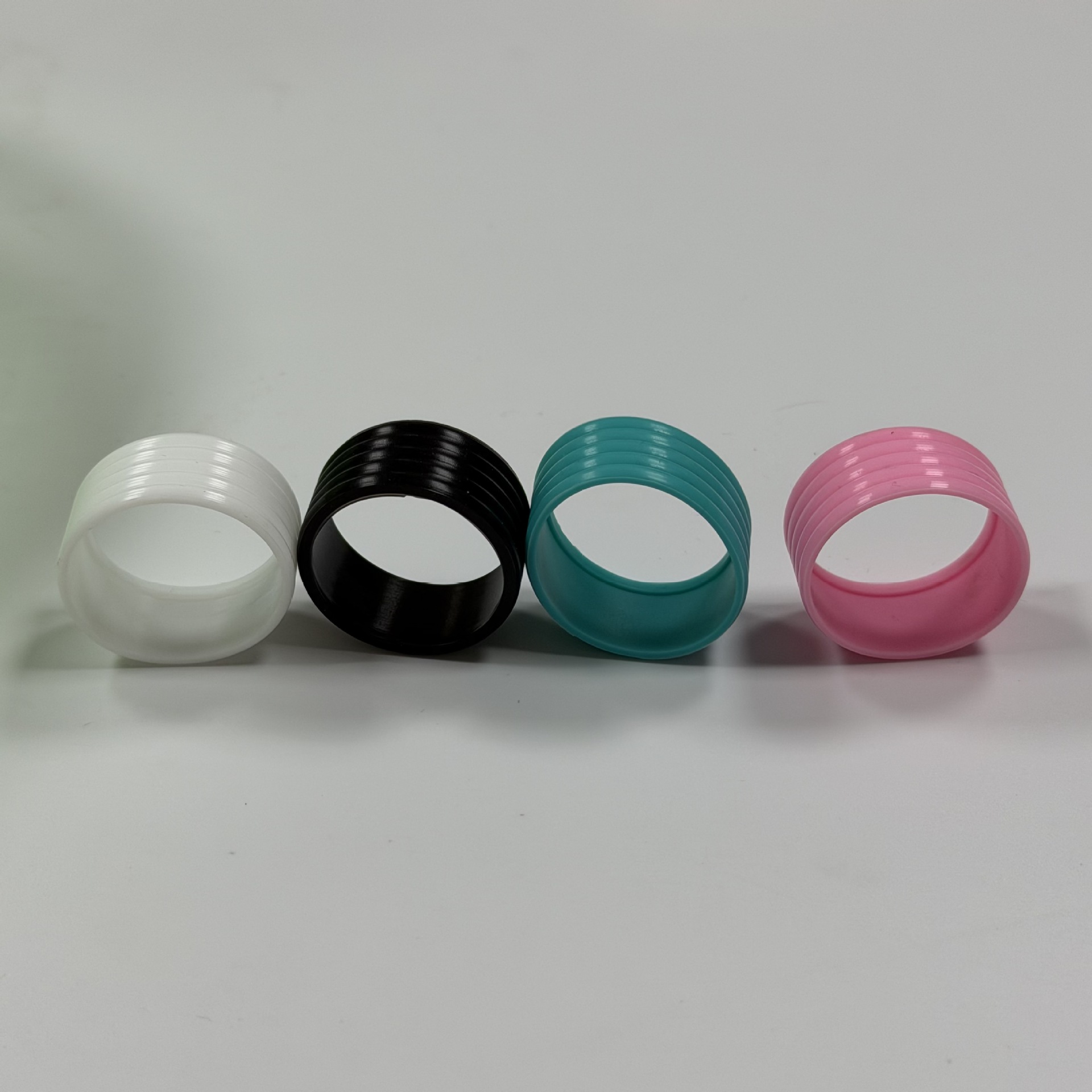 Pickleball racket handle grip, silicone anti-slip ring, silicone cover, protective sleeve, round anti-slip rubber ring, fixing strap