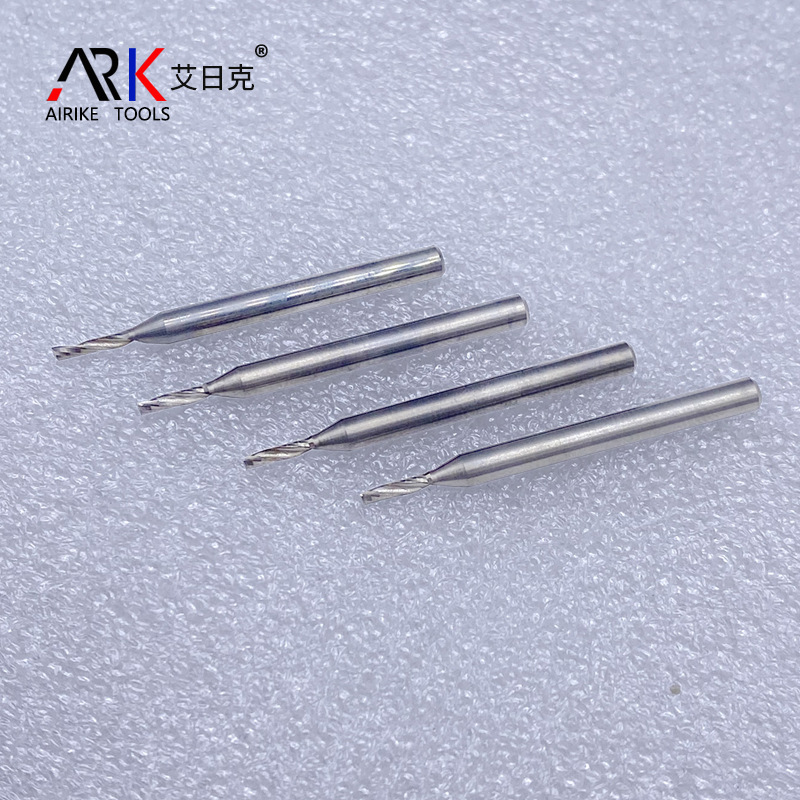 PC铣刀 适合亚克力镜片 PC 塑胶外壳等切割铣槽 不粘刀 亮度更高