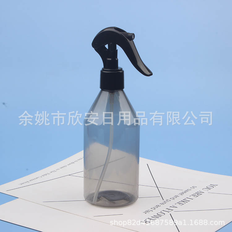 透黑喷雾瓶300ml小老鼠锥形喷瓶 美妆喷雾分装瓶300ML浇花瓶