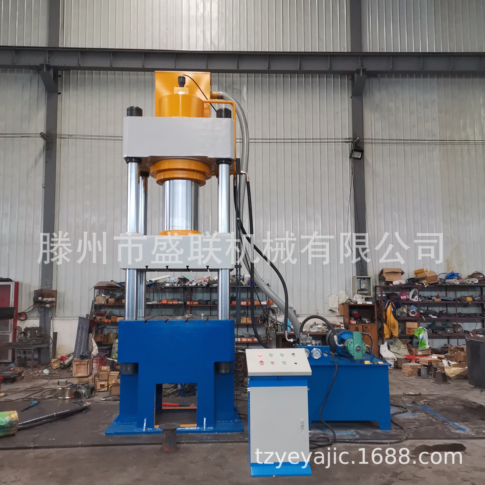 快速四柱液压机 现货供应200吨三梁四柱液压机 四柱压茶饼机械