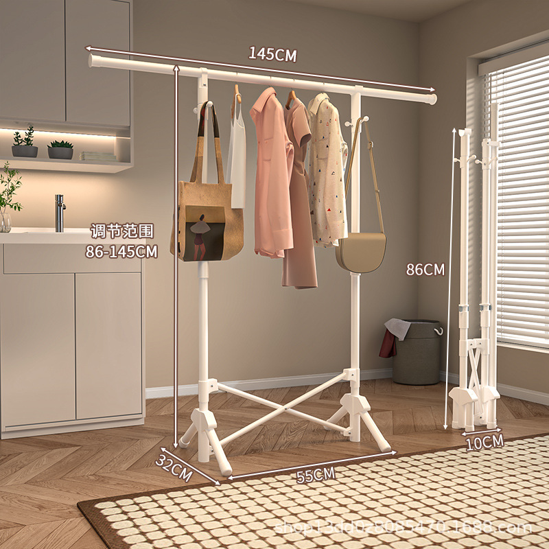 25개 원형 단극 의류 건조대