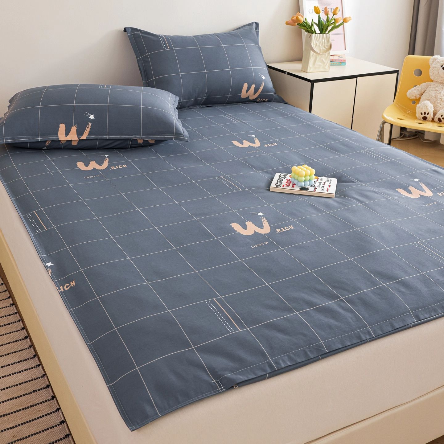 Colchón de algodón desmontable de Xinjiang con cubierta de colchón dormitorio de estudiantes colchón de cama individual colchón cojín piso