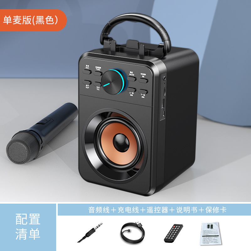 屋外カラオケスクエアダンススピーカー便利なカード挿入Bluetoothオーディオポータブルワイヤレス内蔵バッテリーオーディオ卸売|undefined