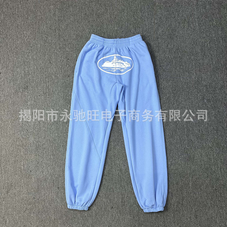 国境を越えた新型アメリカのファッションブランドであるcorteizhoodie set悪魔島フード付きスウェットスーツのファッションパンツ|undefined