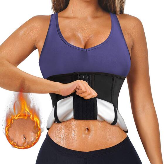 Cross-border Belt Women's Sports Sweaty Fitness Belt Postpartum Belt Waist European and American Four-breasted Waist Belt
