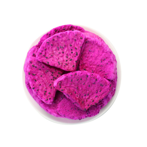 Dehydrated Red Flesh Pitaya Bulk Leisure Trendy Snack Dehydrated Pitaya Fruit Dried Pitaya Crisps Pitaya Cubes