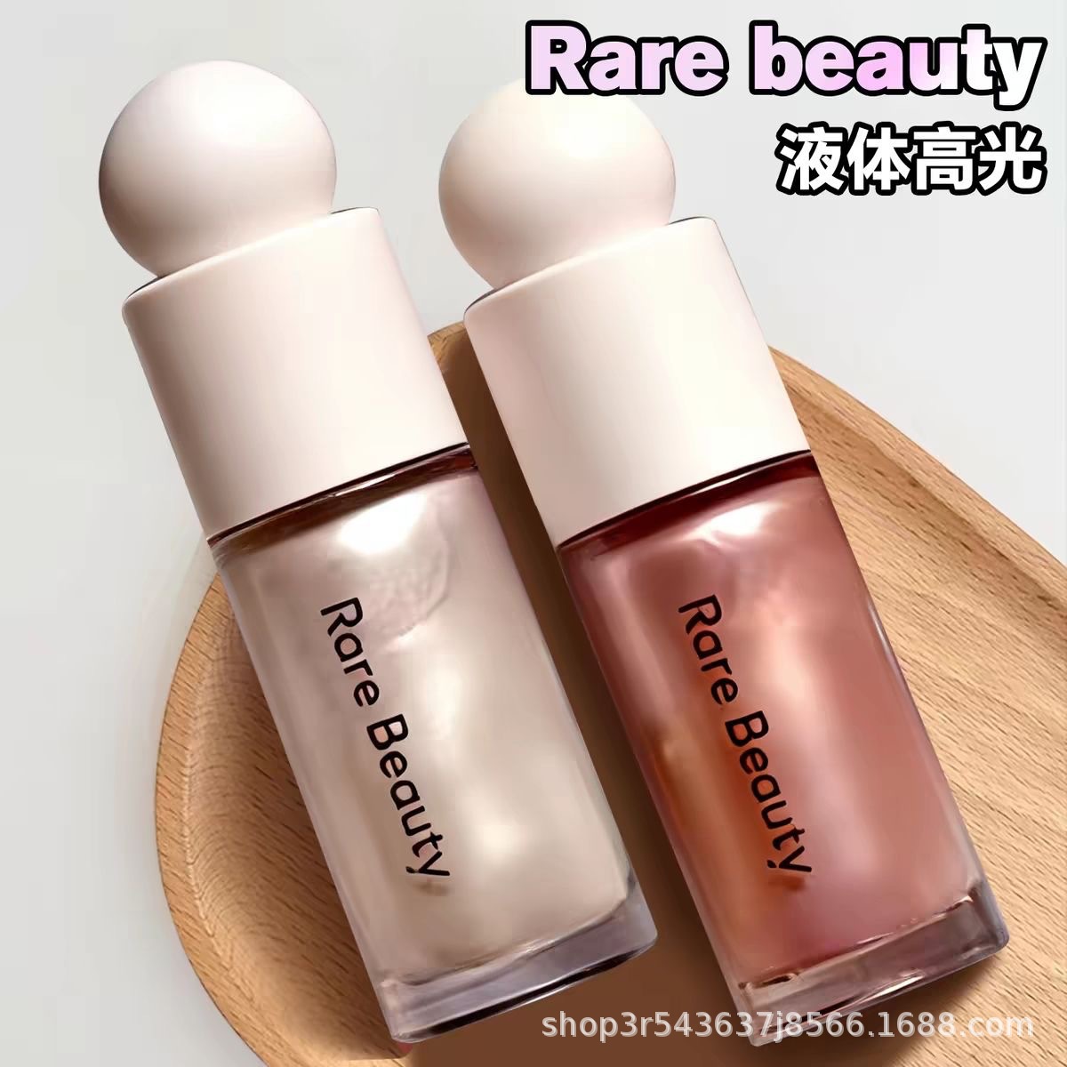 In-stock cross-border Selena Rare Beauty liquid shimmer highlighter, natural face brightening liquid blush, a popular item