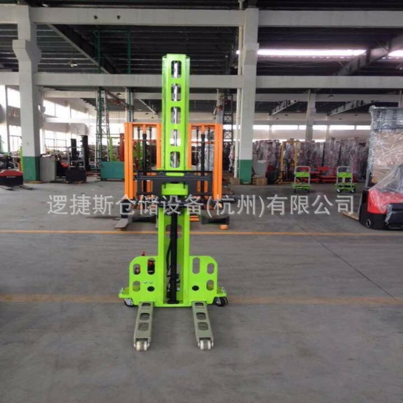 自登高堆高车便捷式自体机半电动自提升堆高车装卸叉车堆垛车