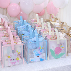 幼兒園六一兒童節活動果凍禮物伴手禮品袋滿月生日宴回禮收納袋子