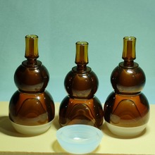 工厂批发葫芦分装瓶，10~50ml精油瓶，双葫芦玻璃瓶