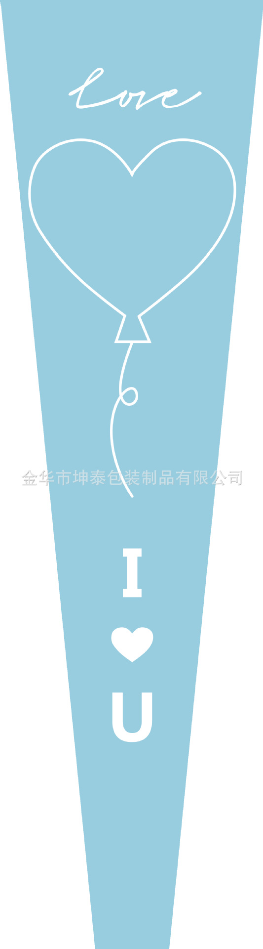 Bolsa de embalaje simple de una sola flor transparente ramo de rosas bolsa de triángulo bolsa individual bolsa de múltiples ramas material de tienda de flores florales