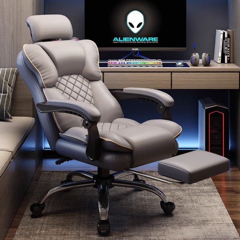 High-Looking Computer Chair, Comfortable and Sedentary, Internet Cafe Game Chair, Ergonomic E-Sports Chair, Dormitory Reclining Back Chair