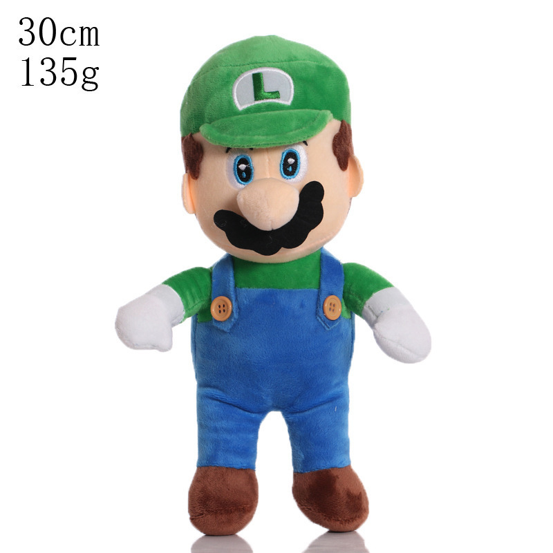 批发Super Mario玛丽马里奥蘑菇毛绒公仔玩偶8寸抓机娃娃|undefined