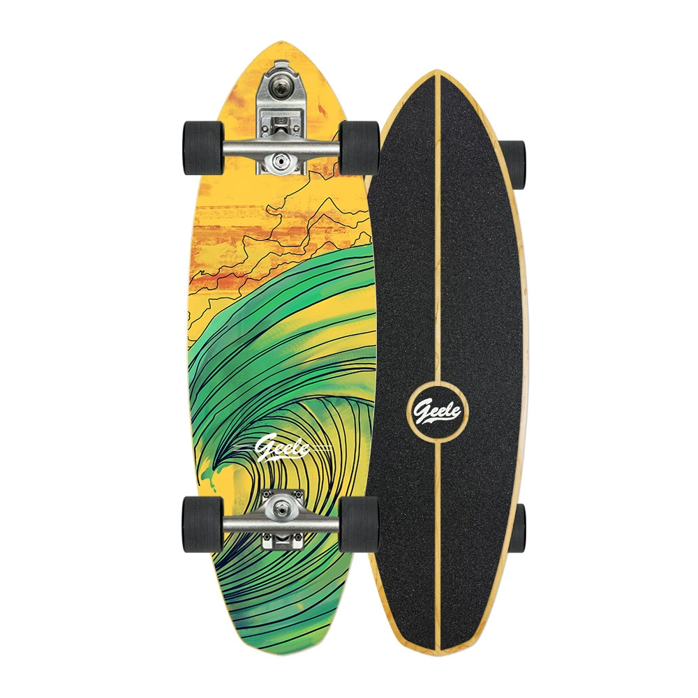 Gele Carver YOW Land Surfing профессиональная имитационная доска для обучения мужчин и женщин V7 скейтборд 32 дюйма