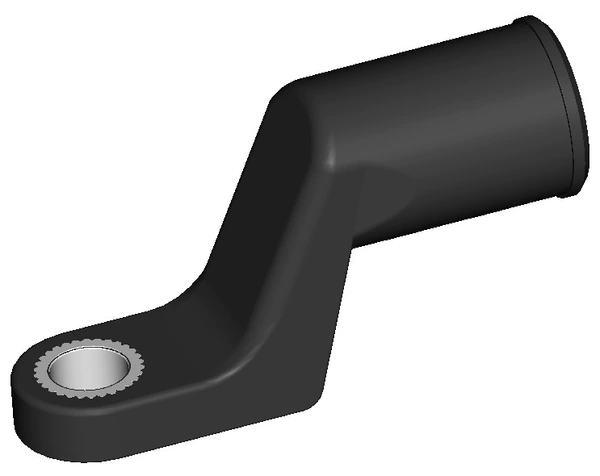 Rear view mirror, diameter 22mm