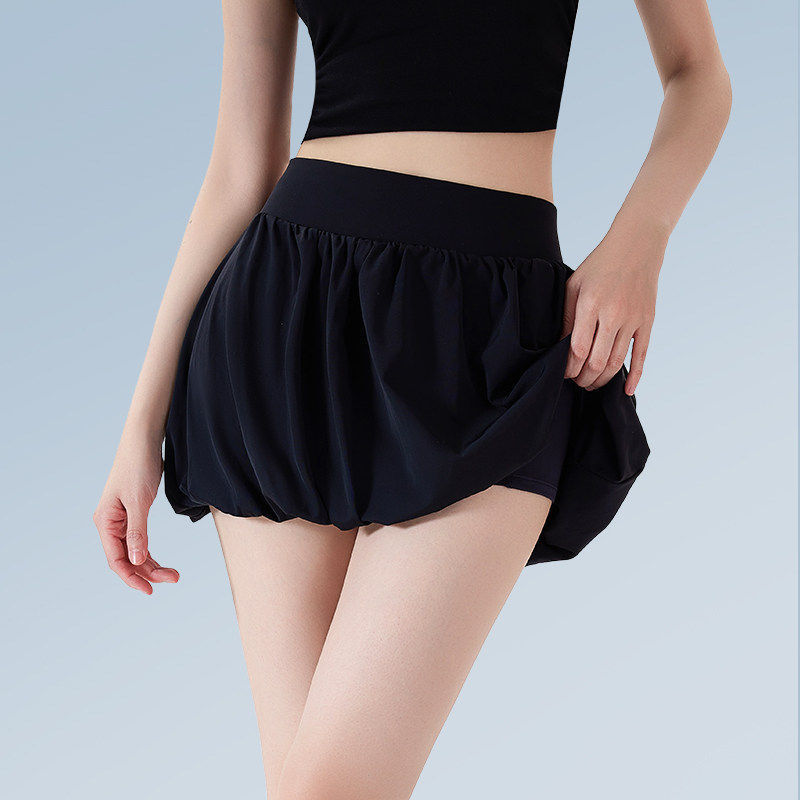 2026 New Tennis and Badminton Sports Skirt with Anti-Exposure Lining, Quick-Dry Fitness Half Skirt