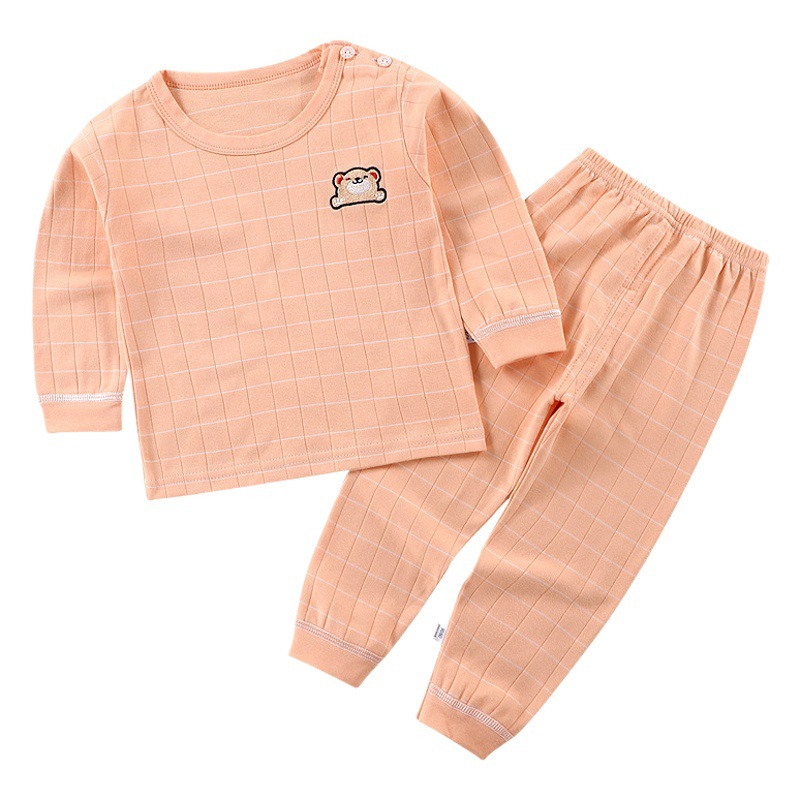 Conjunto de Ropa Interior para Niños 2025, Algodón Puro, Nuevo Estilo, Pijamas para Niños Mayores, Ropa y Pantalones de Otoño para Adolescentes, Ropa Infantil al por Mayor