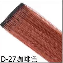 Pelucas de cabello de dama, pieza de seda a alta temperatura