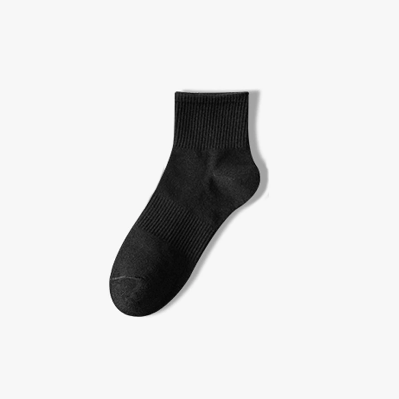 Мужские белые дезодорированные antibacterial breathable thin cotton летние колготки для коленей, впитывают пот и запах