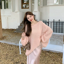 时尚休闲套装;连衣裙;女式针织衫