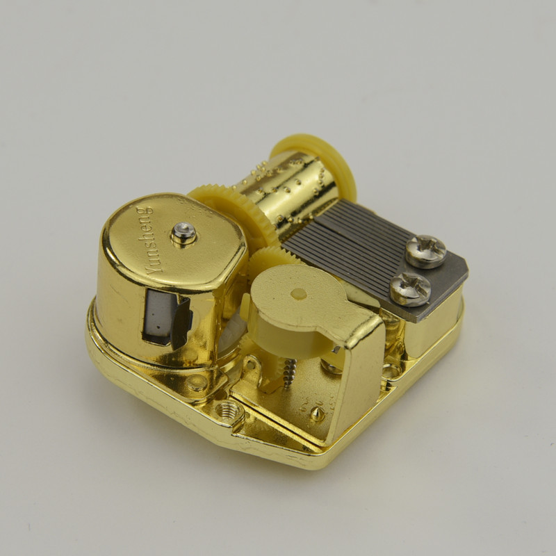 韻昇金メッキぜんまいムーブメントオルゴールオルゴール木製DIY玩具部品多曲選択天空の城|undefined